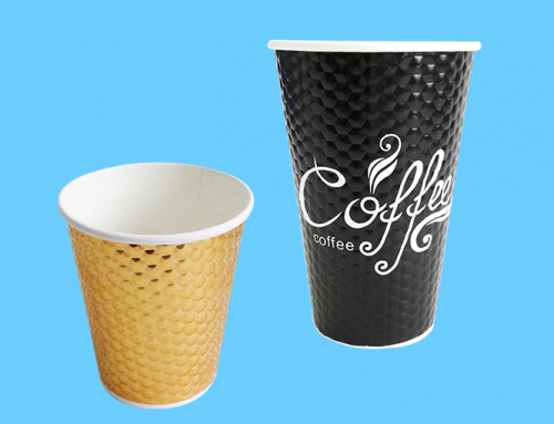 4-24oz Paper Diamond cups